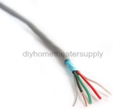 6FT 16/4 Shielded Wire For Model Train Accessories - Buildings - Lights - LED - Crossing Guard - Home - Gas Station and More