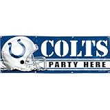 INDIANAPOLIS COLTS OFFICIAL 2FTx6FT VINYL BANNER FLAG