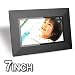 GiiNii SH-702B 7-Inch Analog Picture Frame (Black)