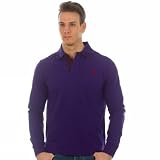 Produkt-Bild: Converse Polo Ml Logo Man Chevron 9iu325 Herren Poloshirts Violett