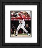 Framed Orlando Cabrera Los Angeles Angels Photograph