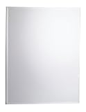 Robern MT24D4FBRE M Series Electric Right Hinge Beveled Mirror Cabinet with Mirror Defogger, 23-1/4-Inch W by 30-Inch H by 4-Inch D
