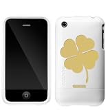 31wf YfxB5L. SL160  St. Patricks Day Four Leaf Clover on inCase Slider Case iPhone 3G 3GS (White)