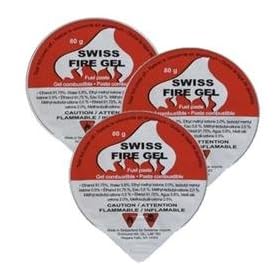 Firestar Fondue Gel 3 x 80g each