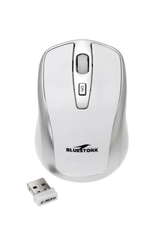 Bluestork Wireless Air Mouse - White Picture