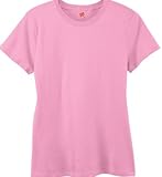 Hanes Classic-Fit Jersey Women's T-Shirt 4.5 oz, M-Pink