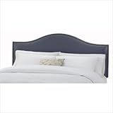IMAGE OF Nail Button Headboard in Lazuli Size: California King