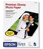 Epson Premium Glossy 8 1/2 x 11 Inch Photo Paper 20 Count (S041286)