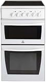 50cm Electric Cooker c/w 4 Zone Ceramic Hob White (KD3C1WG_WH)