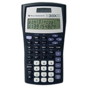 Texas Instruments 30XIIS TBL 1L1 AR Standard Function CalculatorB007HIZABW