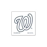 WASHINGTON NATIONALS OFFICIAL LOGO TATTOO 4 PACK