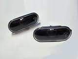VW Golf Jetta MK4 99-05 Passat B5/B5.5 96-05 Side Marker Lights - Crystal Clear Black