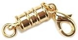 Magnetic Clasps 7Mm 3/Pkg - Gold