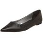 MIA Women's Hepburn Skimmer,Black Leather,8 M US