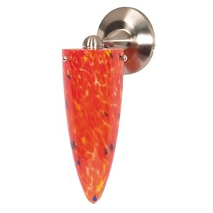 Nuvo Lighting 60 705 Halogen Wall Fixture 1-Light with Molten Lava Cone Shade by Nuvo