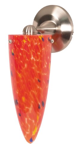 Nuvo Lighting 60/705 Halogen Wall Fixture 1-Light with Molten Lava Cone Shade