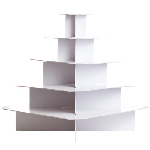Dress My Cupcake Isabella Extra Large 5-Tier Round Cupcake Tower, Holds 300 Cupcakes! Dress My Cupcake Isabella Extra Large 5-Tier Round Cupcake Tower, Holds 300 Cupcakes!
