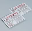 Super Sani-Cloth&laquo; germicidal (kills germs) wipe- 5 in. x8 in. - covers 7.5 sq. ft.- 50 per box At Home Emergency
