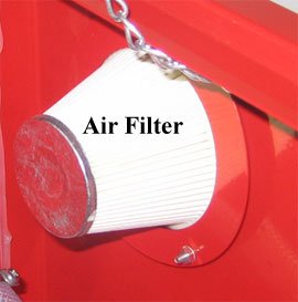 80psi Abrasive Sandblaster Cabinet 5cfm Tabletop