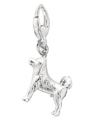 Sterling Silver HUSKY Charm