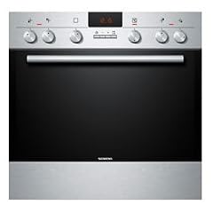Siemens EQ23037 (HE23AB500 EA645GN11) Einbau-Herd-Kochfeld-Kombination / A / Kochfeld: Ceran / Herdfarbe: Edelstahl / Kindersicherung / 3D-Hei�luft plus / eco Plus
