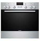 Siemens EQ23037 (HE23AB500 EA645GN11) Einbau-Herd-Kochfeld-Kombination / A / Kochfeld: Ceran / Herdfarbe: Edelstahl / Kindersicherung / 3D-Hei�luft plus / eco Plus