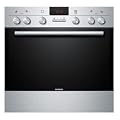 Siemens EQ23037 (HE23AB500 EA645GN11) Einbau-Herd-Kochfeld-Kombination / A / Kochfeld: Ceran / Herdfarbe: Edelstahl / Kindersicherung / 3D-Hei�luft plus / eco Plus
