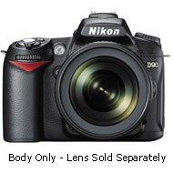 Nikon D90 DX 12.3MP Digital SLR Camera (Body Only)
