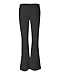 Womens Cotton Spandex Fitness Yoga Pant - Black 810 XL