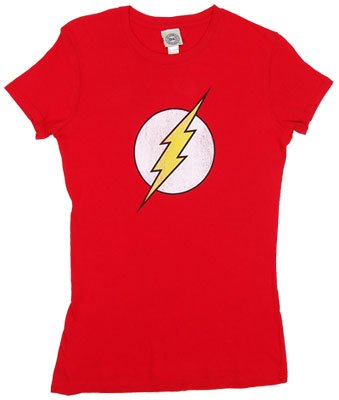  The Flash DC Comics Womens Juniors T-shirt