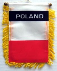 Poland - Window Hanging Flags