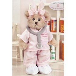 Bearington Bear Nurse Carrington Teddy Bear