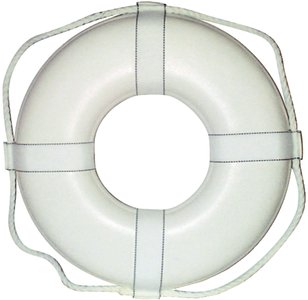 RING BUOY WHITE 24 INCH