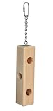 Snack block with almonds, wood, 25 cm