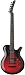 Parker Fly Mojo Single Cut Flame - Black Cherry Burst 6-string Electric Guitar with Deluxe Parker Ha
