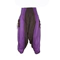 Sarouel pantalon homme femme large bouffant en coton plusieurs couleurs