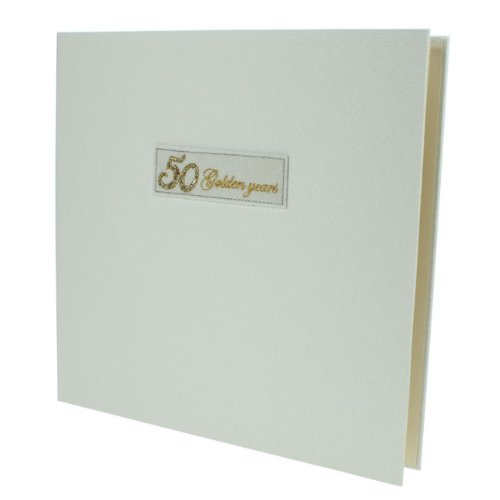 50th / Golden Wedding Anniversary Photo Album - Large, gift