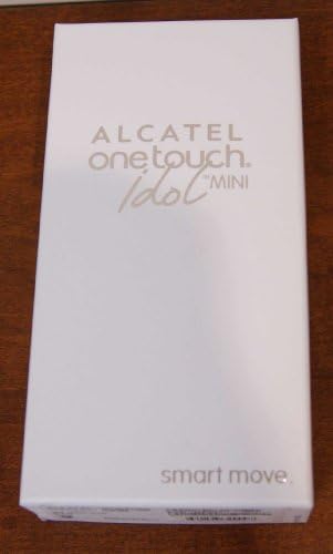 UNLOCKED Alcatel OneTouch Idol Mini 6012A Google Android 4.2 Smart Phone, Front and Rear Camera, 5MP, 4.3" LCD, LED Flash, NEW, Unlocked