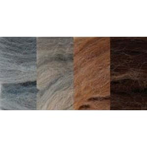 Clover-Wool-Roving-Assortment-D-Ash-Oatmeal-Caramel-and-Chocolate