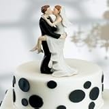 Kissing Couple Cake Topper