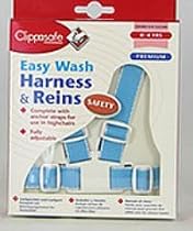 Clippasafe Easy Wash Harness -Blue/White