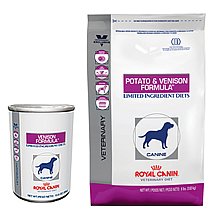 Hypoallergenic Dog Food:Royal Canin Veterinary Diet Canine Hypoallergenic PV Potato & Venison Dry Dog Food