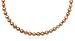 Dyed 6.5-7mm Bronze Freshwater Cultured Pearl Choker, 17