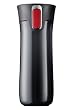 Contigo Double-Wall Plastic Travel Mug with Autoseal Lid, Black