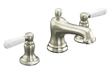 IMAGE OF KOHLER K-10577-4P-BN Bancroft Widespread Lavatory Faucet, Vibrant Brushed Nickel