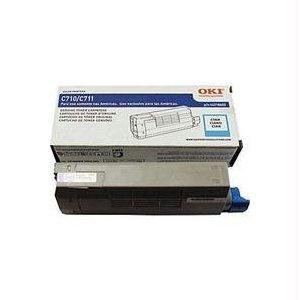 Oki - Cyan - Original - Toner Cartridge - For C711cdtn, 711Dn, 711N, 711Wt "Product Type: Supplies &amp; Accessories/Printer Consumables"