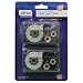 AtivaTM Model AT-C-9WE-2S Black On White Tape, 3/8