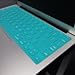 TopCase SOLID TEAL Keyboard Silicone Cover Skin for Macbook AIR 11