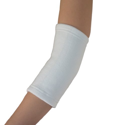 Elbow Sleeve - One Size - Ivory - Good for Tennis Elbow Tendonitis InflammationB0073YDIPU 