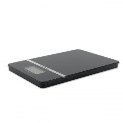 Aubecq 1002 Balance Précision Plateau en Verre Trempé Noir